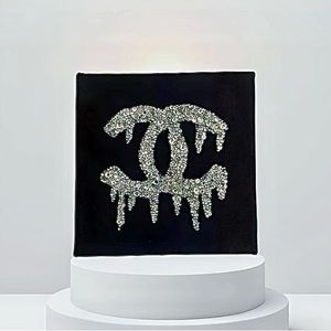 Chanel Rhinestone Art 6x6